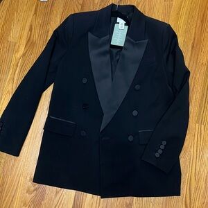 NWT H&M tuxedo blazer